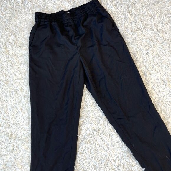 Everlane Easy Pants Italian GoWeave 100% Wool Black Women’s Size 2 - Picture 1 of 11